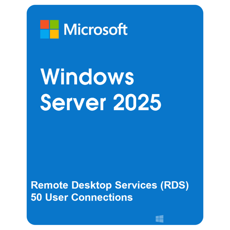 Windows Server 2025 RDS 50 User CAL - Total Software